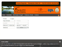 Tablet Screenshot of finquespuigcerda.cat